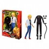 Miraculous: Tales of Ladybug and Cat Noir Adrien to Cat Noir Secret Superhero Fashion Doll with Accessories, 50358