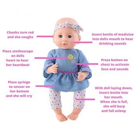 KOOKAMUNGA KIDS Bébé Docteur Poupée