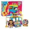 Giochi Preziosi Me Contro Te - Party Truck Playset Crème glacée et Fast Food avec Sofi et de Nombreux Accessoires Inclus, pou