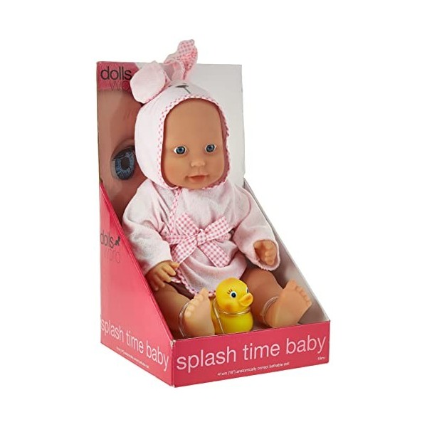 Dolls World Poupées Monde Splash Temps pour bébé Fille