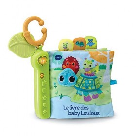 VTech - Livre Toudoux des Loulous – Bébé en Tissu / 6 Mois-3 Ans – Version FR
