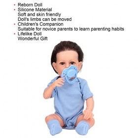 LBEC Poupée RéAliste, Poupée RéAliste, Parfaite pour Un 3e Anniversaire de 30,5 Cm + Poupée de FêTe. Liam Silicone bébé garç