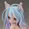 BRUGUI Personnage Original No Game No Life Shiro Cat Ears 1/12 Ver. Jouet de Collection de Statue de Personnage danime Assez