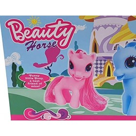 Haberkorn Wonder Pony Land 4 Pony Chevaux 1 poney avec cheveux peignables + accessoires