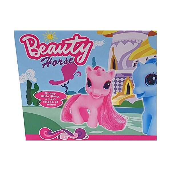 Haberkorn Wonder Pony Land 4 Pony Chevaux 1 poney avec cheveux peignables + accessoires