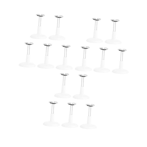 ibasenice 10 Pcs Support Frame Poupée Cadre Poupée Robe Stand Descendants Jouets Poupées Vaudou Figure Poupée Stand Mini Ours
