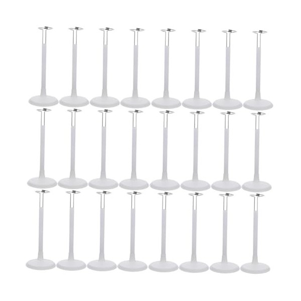 Toyvian 8 Pièces Porte-Bijoux Support De Poupée pour Présentoir De Porte-poupée Mannequin Poupée Représente des Poupées De 18