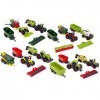 Toyland Ensemble de 6 Jouets et tracteurs agricoles en métal moulé Env. 5cm - 4 Assortis - Collectionnez-Les Tous