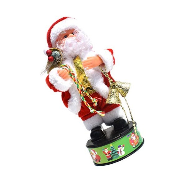 ABOOFAN 1 Pc Le Père Noël Décor De Table Cadeaux De Noël Décor De Musique Décor De Noël Jouets Musicaux Père Noël pour Noël J