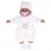 16 Pouces Reborn Baby Doll, Reborn Dolls Silicone Full Body Life Like Baby Dolls Réaliste Mignon Nouveau-Né Infantile Poupée 