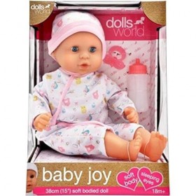 Dollsworld 8444 Poupée à Corps Souple Multicolore