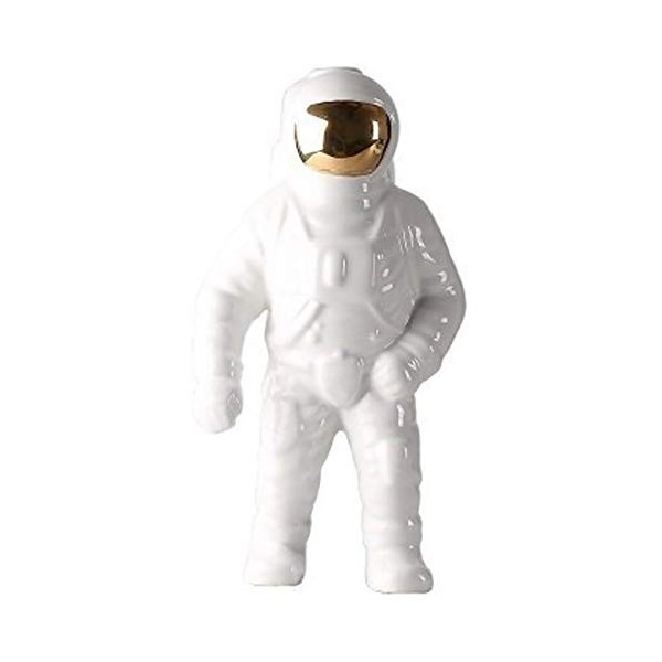 HEWXWX Ornements dastronaute, Nouvelle Figurine en céramique 2020, Cadeau créatif, Accessoires de poupée Spaceman modèle Orn