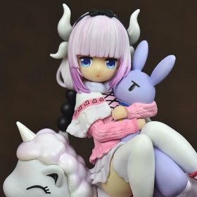 BRUGUI Statue de Personnage danimation Version Q – Cheval à Bascule Kangna – Poupée Fille Mignonne, Figurine daction complè