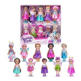 SPARKLE GIRLZ Fantasy Little Friends Lot de 10 poupées par ZURU