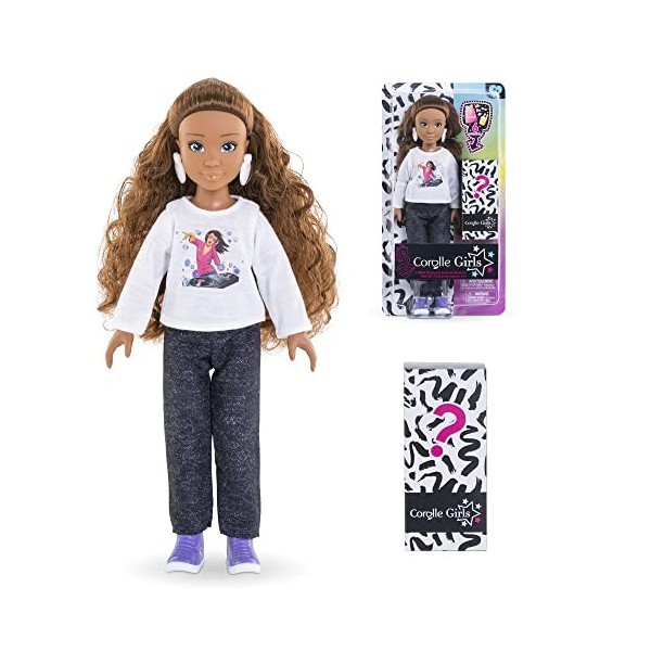 Coffret Melody Shopping COROLLE GIRLS - poupée mannequin - 6 accessoires - 28 cm - Des 4 ans