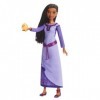 Disney Wish Poupée Articulée Asha De Rosas Chanteuse Avec Figurine Star, Tenue Amovible, Chante En Français, Cheveux Tressés,