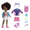 Karmas World School to Stage Fashion Pack 14 pièces avec poupée 22,1 cm , vêtements et Accessoires pour Jeu de Style