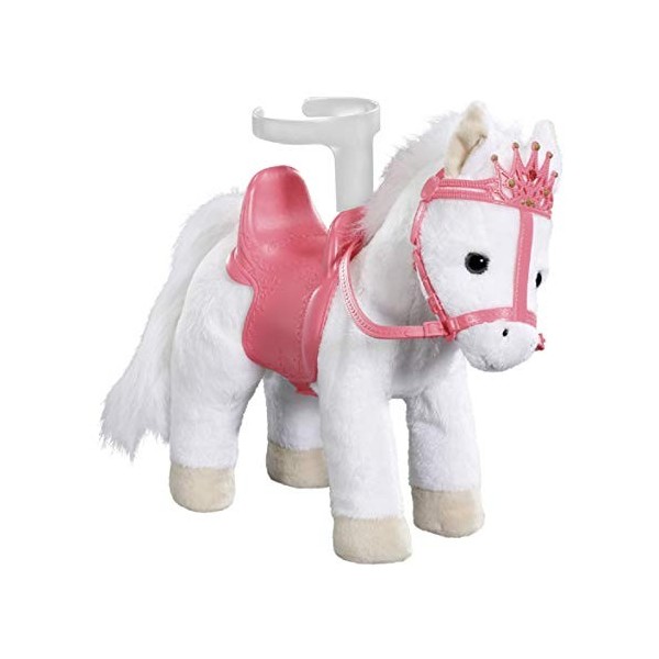 Baby Annabell 705933 Little Sweet Pony - For Toddlers 1 Year & Up - Easy for Small Hands - Includes Pony With Doll Holder & B