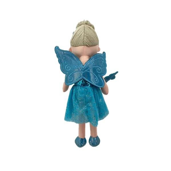 Sweety Toys 13265 Poupée en Tissu avec fée et Princesse Bleu 60 cm