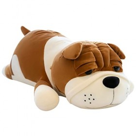 Kisangel Poupée Sharpei Poupée De Chien en Peluche Chien Animaux en Peluche Poupée en Peluche Chien Animal en Peluche Kawaii 