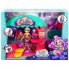 Coffret enchantimals poupée Martina sirène café sous Marin - Set Figurine 15cm + Animal et Accessoires + 1 Carte Tigre - Mini