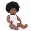 Miniland - 31160 - Bébé Filles Afro-américaines - 40 cm