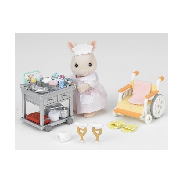 Sylvanian Families - 5094 - Linfirmière et accessoires