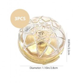 Wedhapy Mini lumières LED pour Maison de poupée, alimentées par Piles, 3 pièces, 1/12 lumières Miniatures pour éclairage de M