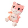 PRETYZOOM 2 Pcs Rose Souriant Tigre Tigres Figurine Nouvel an Chinois Mascotte Poupée Figurine Décor Enfants Poupée Jouet en 
