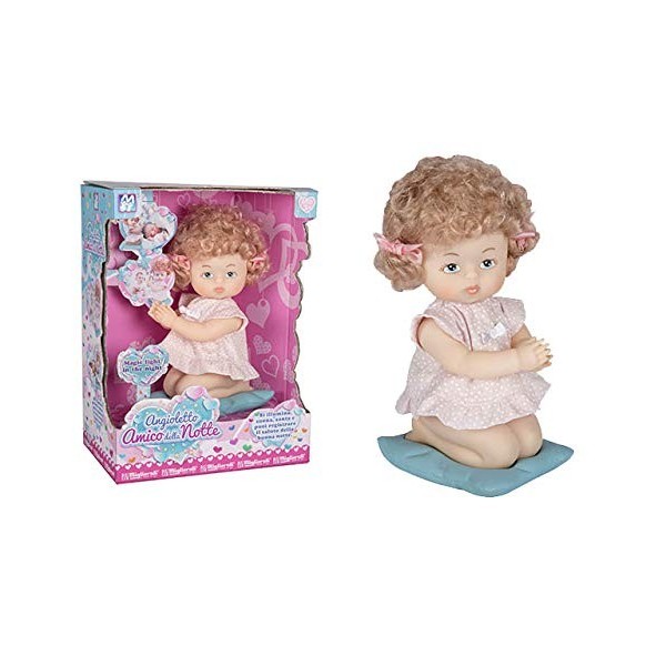 Migliorati B084 Little Angels poupée avec lumière et Musique, Multicolore, 38 cm