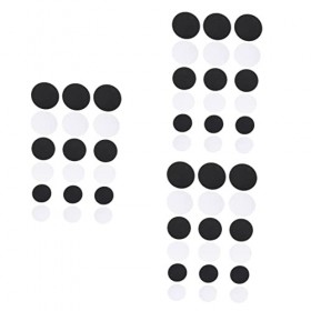 Toyvian 54 Pièces Fond dargile Base Daffichage De Poupée Base De Modèle De Poupée Base De Sculpture en Poterie Porte-modèle