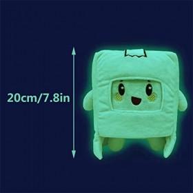 SEAVEY Jouet en Peluche Qui Brille dans Le Noir, Poupée Lumineuse en Peluche De Dessin Animé, Poupée en Peluche Douce Anime, 