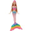 Mattel Barbie Rainbow Lights Mermaid Doll poupée - Barbie Rainbow Lights Mermaid Doll, Multicolore, Femelle, Fille, 3 année s