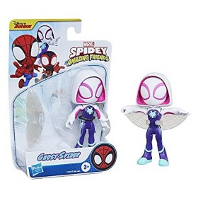 Spidey and His Amazing Friends Hasbro Collectibles - Spidey and His Amazing Friends Ghost SpiderFigure F1937 Multicolore