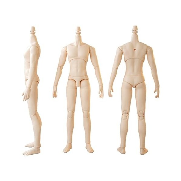 XiDonDon YMY23/YMY25 BJD Corps de poupée pour poupées SD articulées masculines Ob22, ob23, ob24 Corps de Remplacement GSC ave