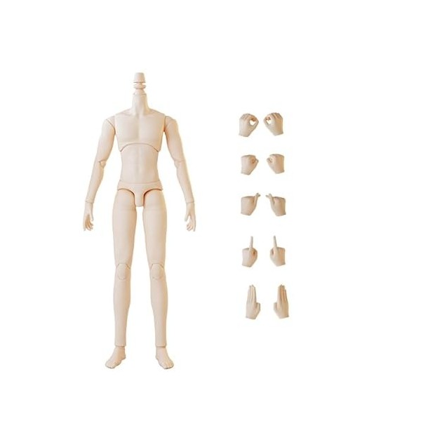 XiDonDon YMY23/YMY25 BJD Corps de poupée pour poupées SD articulées masculines Ob22, ob23, ob24 Corps de Remplacement GSC ave