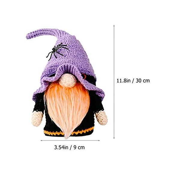 ABOOFAN 2Pcs Belle Poupée Ornement Halloween Thème Ornement Belle Vitrine Décor