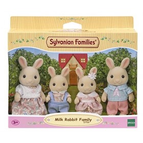 SYLVANIAN FAMILIES - La famille Lapin Crème - 5706 - Mini Poupées