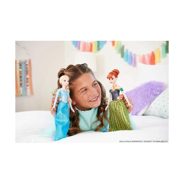 Disney Frozen HLW55 Poupée Elsa chantante La Reine des Neiges dans