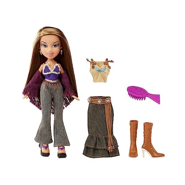 Bratz Original Poupée Mannequin - Fianna - Série 3 - Poupée, 2 Tenues et Poster - pour Les Collectionneurs et Les Enfants de 