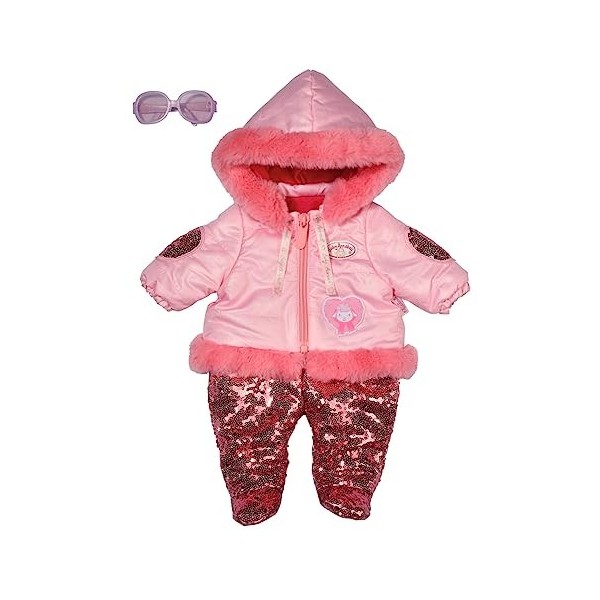 Baby Annabell Deluxe Wintertime Set 43cm - Trendy & Warm Outfit - Easy for Small Hands, Creative Play Promotes Empathy & Soci