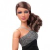 Barbie Signature Barbie Looks Cheveux ondulés Bruns, Type de Corps courbé , poupée Tendance entièrement articulée, Cadeau po
