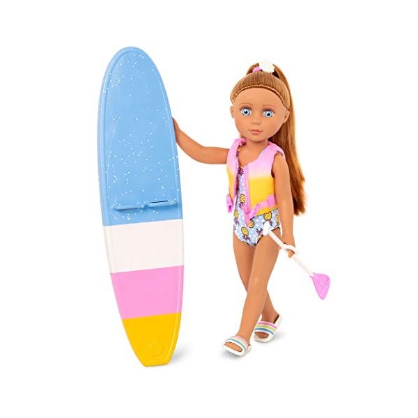 Glitter Girls 14" Doll W/Paddle Board, Tammy