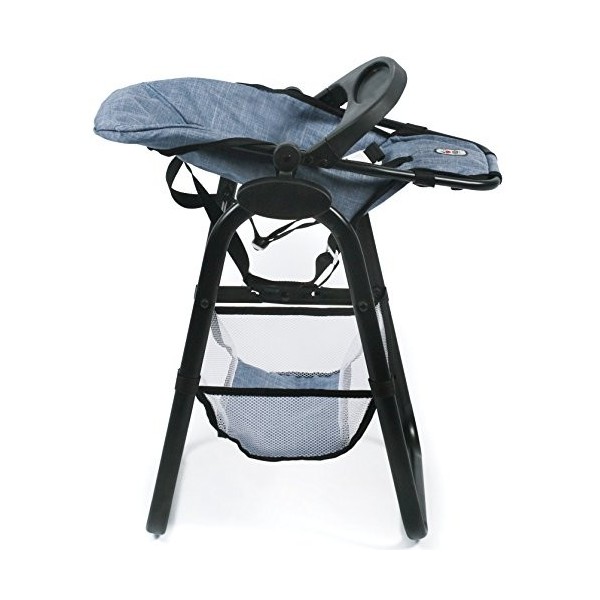 Bayer Chic 2000 655 50 Chaise Haute de poupée, Bleu Jeans