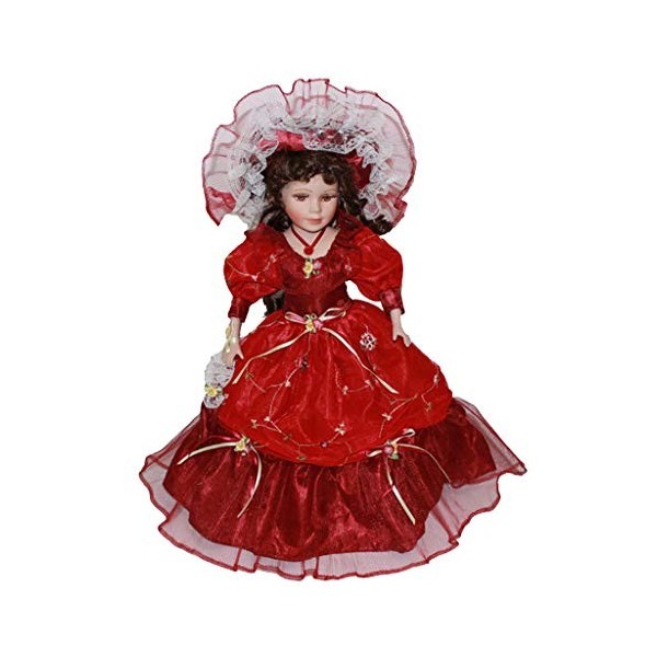 MagiDeal 40cm Victorienne en Porcelaine Figurines de Décorations