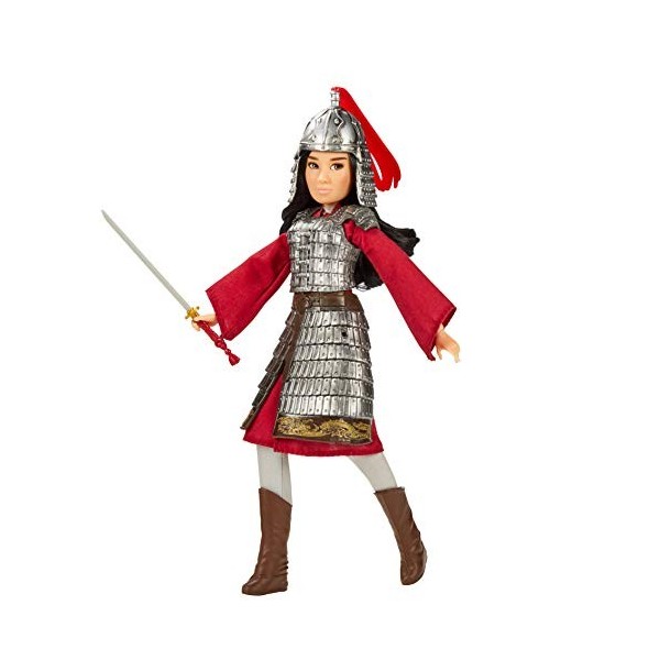 Disney Princesses - Poupee Princesse Disney Mulan Guerrière - 30 cm