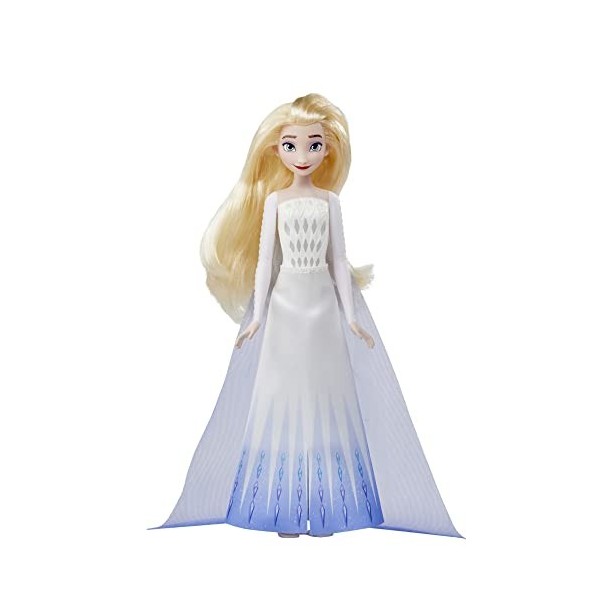 Disney Frozen Hasbro La Reine des Neiges Elsa Poupée chantante « Into The Unknown » du Film La Reine des Neiges 2 22912145 Mu