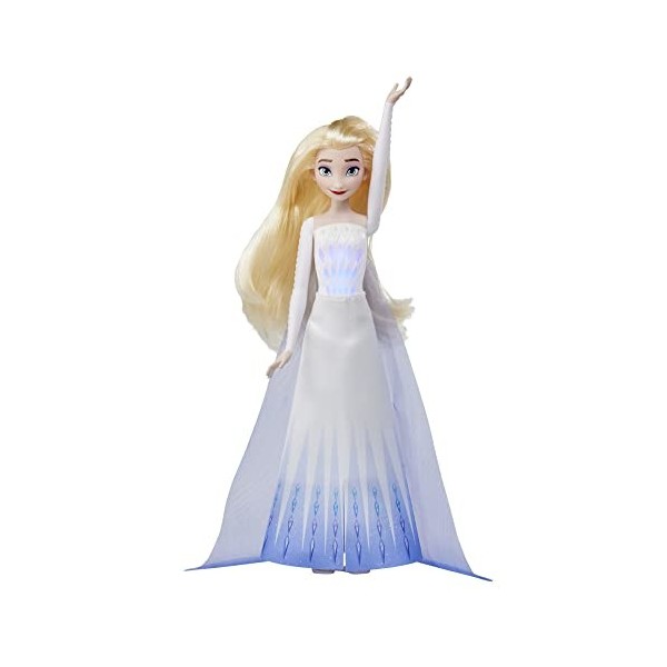 Disney Frozen Hasbro La Reine des Neiges Elsa Poupée chantante « Into The Unknown » du Film La Reine des Neiges 2 22912145 Mu