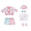 Baby Annabell Deluxe Spring Outfit 43cm - For Dolls - Easy for Small Hands, Creative Play Promotes Empathy & Social Skills, F