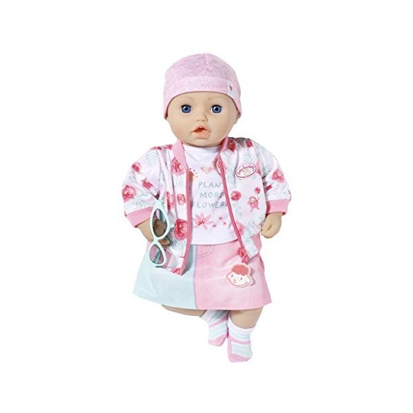 Baby Annabell Deluxe Spring Outfit 43cm - For Dolls - Easy for Small Hands, Creative Play Promotes Empathy & Social Skills, F